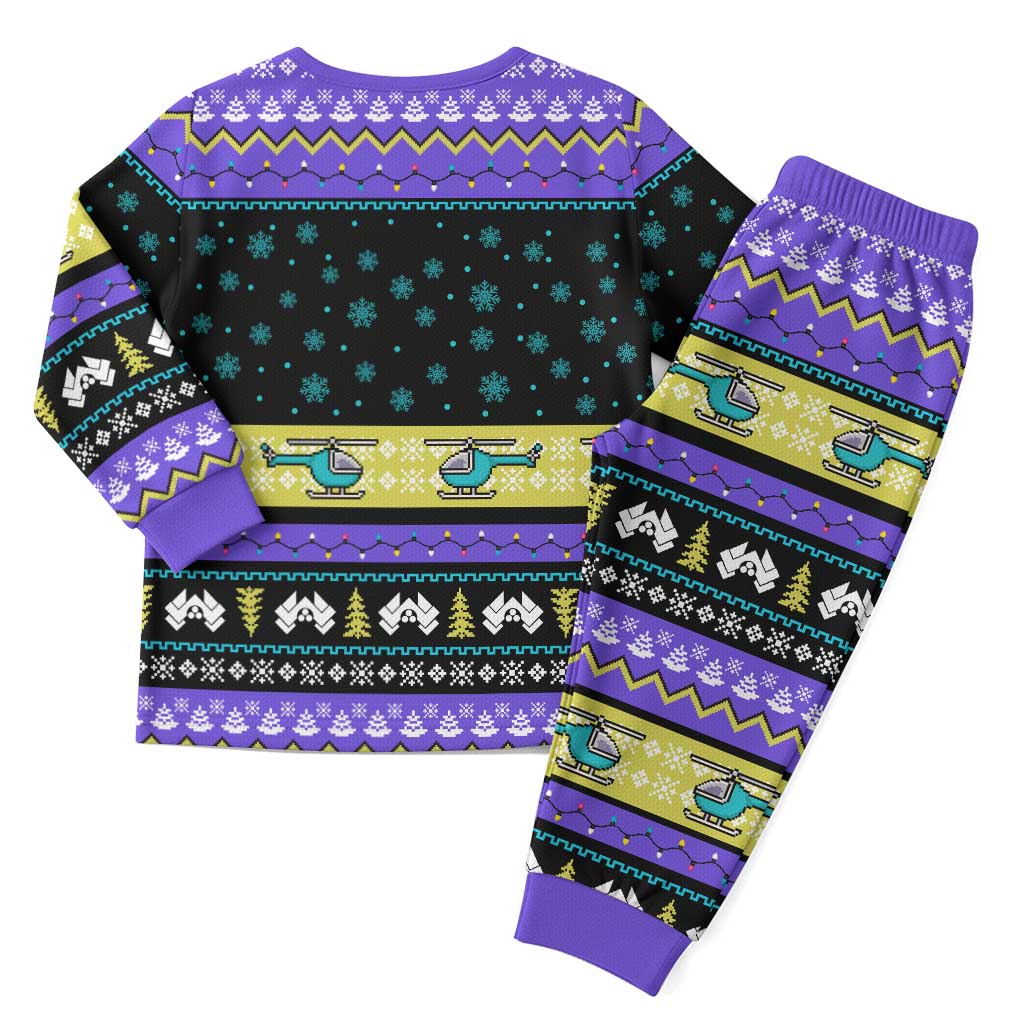 Christmas Party 1988 Nakatomi Plaza Christmas Pajama Set Xmas Holiday Patterns - Wonder Print Shop