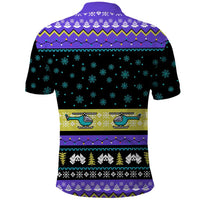 Christmas Party 1988 Nakatomi Plaza Polo Shirt Xmas Holiday Patterns - Wonder Print Shop