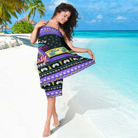 Christmas Party 1988 Nakatomi Plaza Sarong Xmas Holiday Patterns - Wonder Print Shop