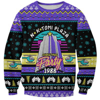 Christmas Party 1988 Nakatomi Plaza Sweatshirt Xmas Holiday Patterns - Wonder Print Shop