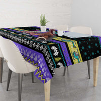 Christmas Party 1988 Nakatomi Plaza Tablecloth Xmas Holiday Patterns - Wonder Print Shop