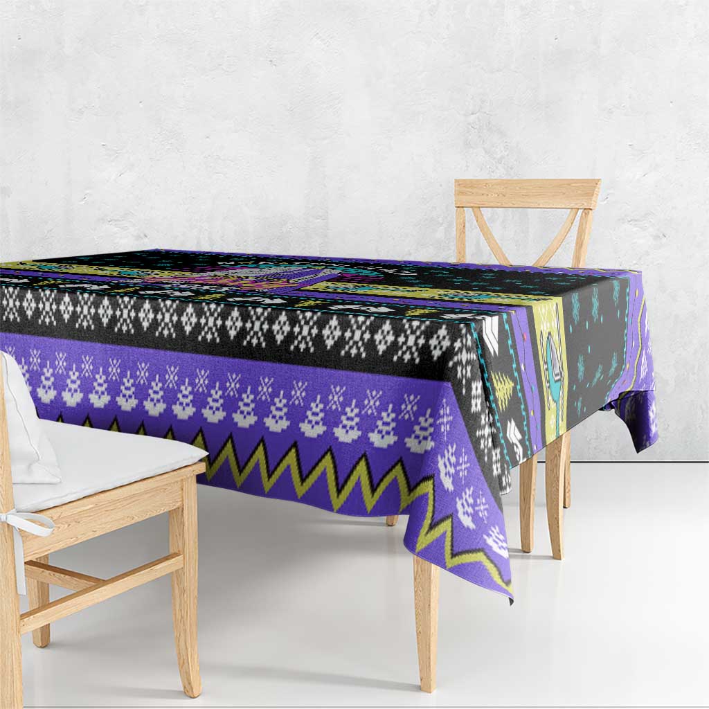 Christmas Party 1988 Nakatomi Plaza Tablecloth Xmas Holiday Patterns - Wonder Print Shop