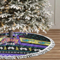 Christmas Party 1988 Nakatomi Plaza Tree Skirt Xmas Holiday Patterns - Wonder Print Shop