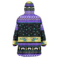 Christmas Party 1988 Nakatomi Plaza Wearable Blanket Hoodie Xmas Holiday Patterns - Wonder Print Shop