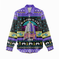 Christmas Party 1988 Nakatomi Plaza Women Casual Shirt Xmas Holiday Patterns - Wonder Print Shop