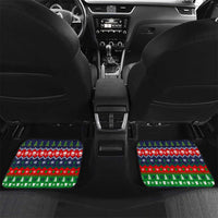 Dead Inside But Jolly Af Christmas Skeleton Car Mats Xmas Holiday Patterns - Wonder Print Shop