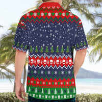 Dead Inside But Jolly Af Christmas Skeleton Hawaiian Shirt Xmas Holiday Patterns - Wonder Print Shop
