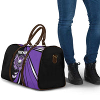 Personalized Purple Winged Golf Ball Travel Bag Bold Golf Graphic Design - Wonder Print Shop