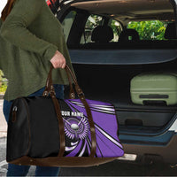 Personalized Purple Winged Golf Ball Travel Bag Bold Golf Graphic Design - Wonder Print Shop