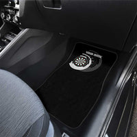 Personalized Black and White Dartboard Car Mats Bullseye Target Design for Dart Players - Wonder Print Shop