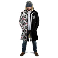 Personalized Black and White Dartboard Cloak Bullseye Target Design for Dart Players - Wonder Print Shop
