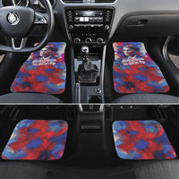 Rosa Parks Car Mats Red Blue Abstract Art Portrait Sitting Down to Stand Up Quote Civil Rights Tribute - Wonder Print Shop
