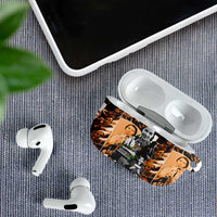 Rosa Parks AirPods Case Sepia Collage Design Civil Rights Icon I Believe There Is Only One Race Quote - Wonder Print Shop