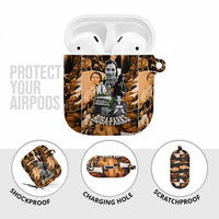 Rosa Parks AirPods Case Sepia Collage Design Civil Rights Icon I Believe There Is Only One Race Quote - Wonder Print Shop