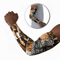 Rosa Parks Arm Sleeves Sepia Collage Design Civil Rights Icon I Believe There Is Only One Race Quote - Wonder Print Shop