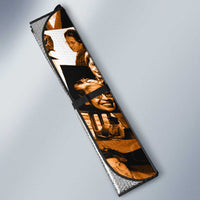 Rosa Parks Auto Sun Shade Sepia Collage Design Civil Rights Icon I Believe There Is Only One Race Quote - Wonder Print Shop