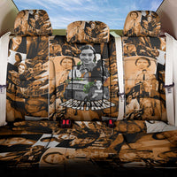 Rosa Parks Back Car Seat Cover Sepia Collage Design Civil Rights Icon I Believe There Is Only One Race Quote - Wonder Print Shop