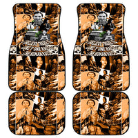Rosa Parks Car Mats Sepia Collage Design Civil Rights Icon I Believe There Is Only One Race Quote - Wonder Print Shop