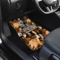 Rosa Parks Car Mats Sepia Collage Design Civil Rights Icon I Believe There Is Only One Race Quote - Wonder Print Shop