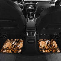 Rosa Parks Car Mats Sepia Collage Design Civil Rights Icon I Believe There Is Only One Race Quote - Wonder Print Shop