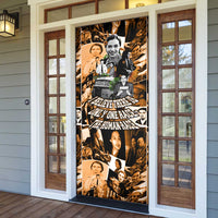 Rosa Parks Door Cover Sepia Collage Design Civil Rights Icon I Believe There Is Only One Race Quote - Wonder Print Shop