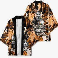 Rosa Parks Kimono Sepia Collage Design Civil Rights Icon I Believe There Is Only One Race Quote - Wonder Print Shop