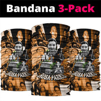 Rosa Parks Neck Gaiter Sepia Collage Design Civil Rights Icon I Believe There Is Only One Race Quote - Wonder Print Shop