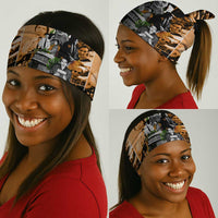 Rosa Parks Neck Gaiter Sepia Collage Design Civil Rights Icon I Believe There Is Only One Race Quote - Wonder Print Shop