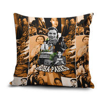 Rosa Parks Pillow Cover Sepia Collage Design Civil Rights Icon I Believe There Is Only One Race Quote - Wonder Print Shop