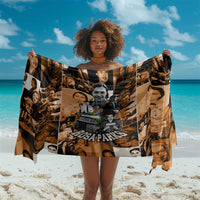 Rosa Parks Sarong Sepia Collage Design Civil Rights Icon I Believe There Is Only One Race Quote - Wonder Print Shop