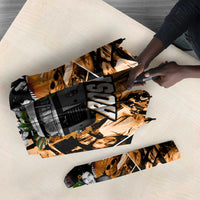 Rosa Parks Umbrella Sepia Collage Design Civil Rights Icon I Believe There Is Only One Race Quote - Wonder Print Shop