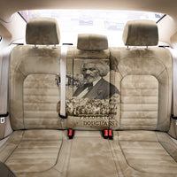 Frederick Douglass Back Car Seat Cover Sepia Newspaper Collage Civil Rights March Historic Quote Design - Wonder Print Shop