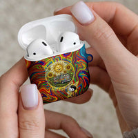Free Your Mind Peace Love Collective AirPods Case Psychedelic Hippie Vibes