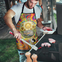Free Your Mind Peace Love Collective Apron Psychedelic Hippie Vibes