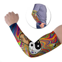 Free Your Mind Peace Love Collective Arm Sleeves Psychedelic Hippie Vibes
