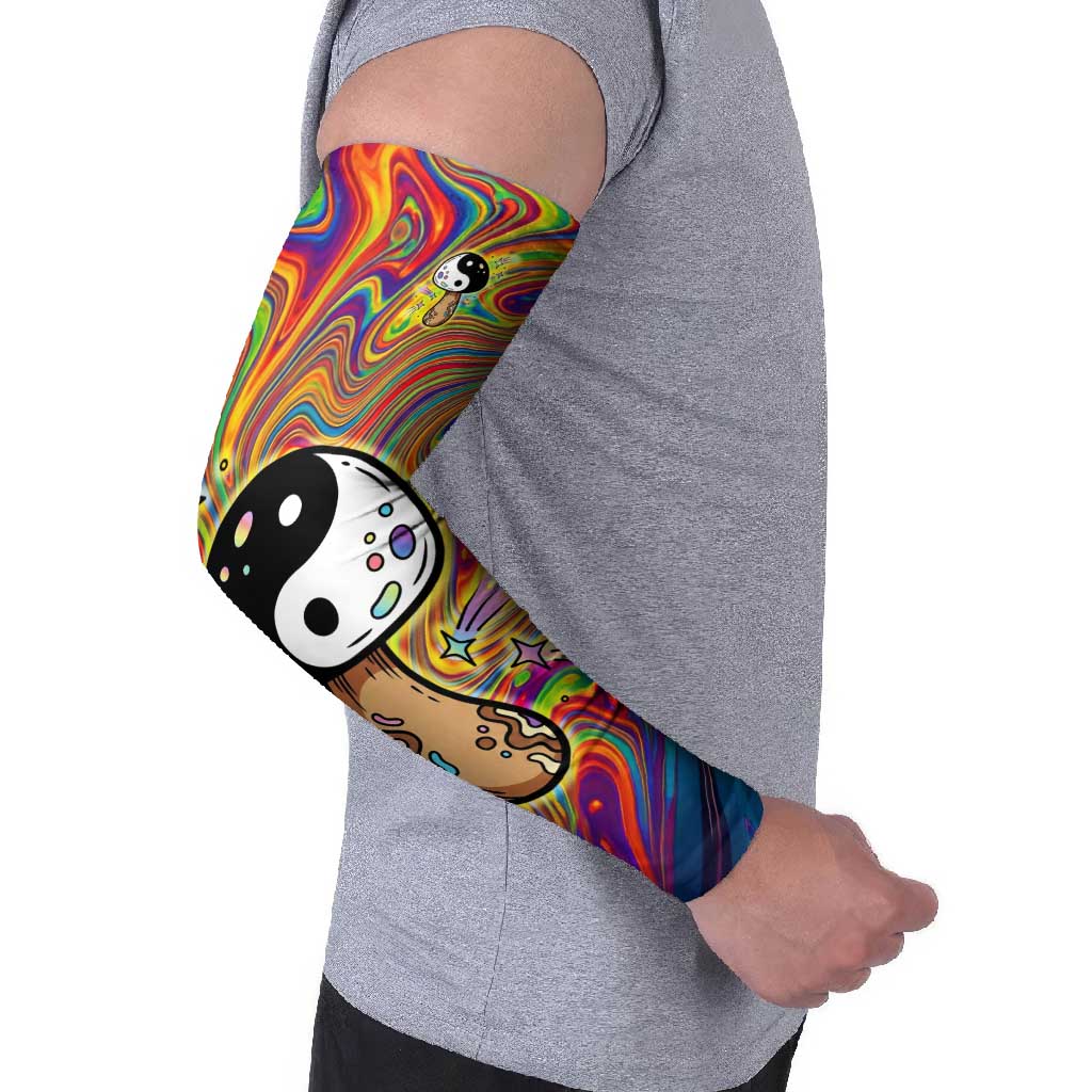 Free Your Mind Peace Love Collective Arm Sleeves Psychedelic Hippie Vibes