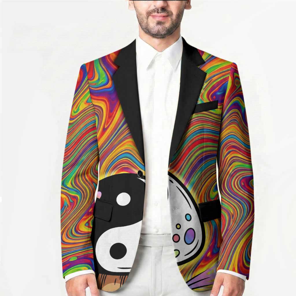 Free Your Mind Peace Love Collective Blazer Psychedelic Hippie Vibes