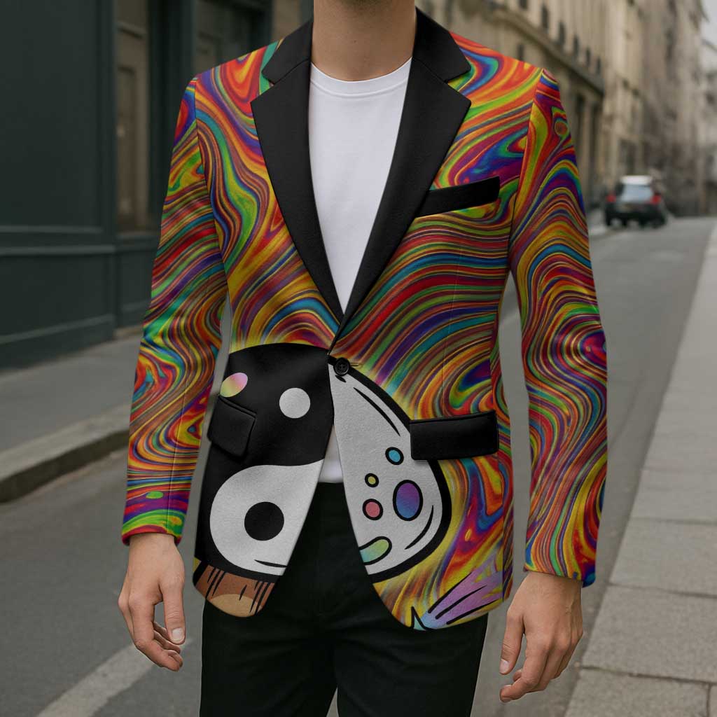Free Your Mind Peace Love Collective Blazer Psychedelic Hippie Vibes