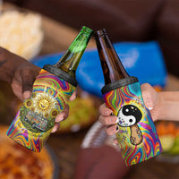 Free Your Mind Peace Love Collective 4 in 1 Can Cooler Tumbler Psychedelic Hippie Vibes