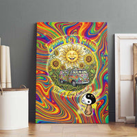 Free Your Mind Peace Love Collective Canvas Wall Art Psychedelic Hippie Vibes