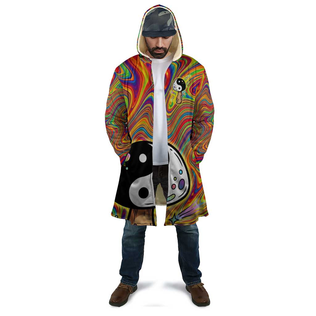 Free Your Mind Peace Love Collective Cloak Psychedelic Hippie Vibes