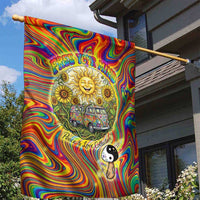 Free Your Mind Peace Love Collective Garden Flag Psychedelic Hippie Vibes