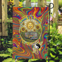Free Your Mind Peace Love Collective Garden Flag Psychedelic Hippie Vibes