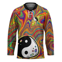Free Your Mind Peace Love Collective Hockey Jersey Psychedelic Hippie Vibes