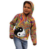 Free Your Mind Peace Love Collective Kid Hoodie Psychedelic Hippie Vibes
