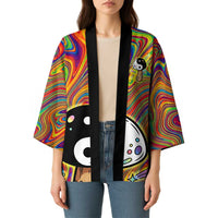 Free Your Mind Peace Love Collective Kimono Psychedelic Hippie Vibes