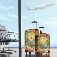 Free Your Mind Peace Love Collective Luggage Cover Psychedelic Hippie Vibes