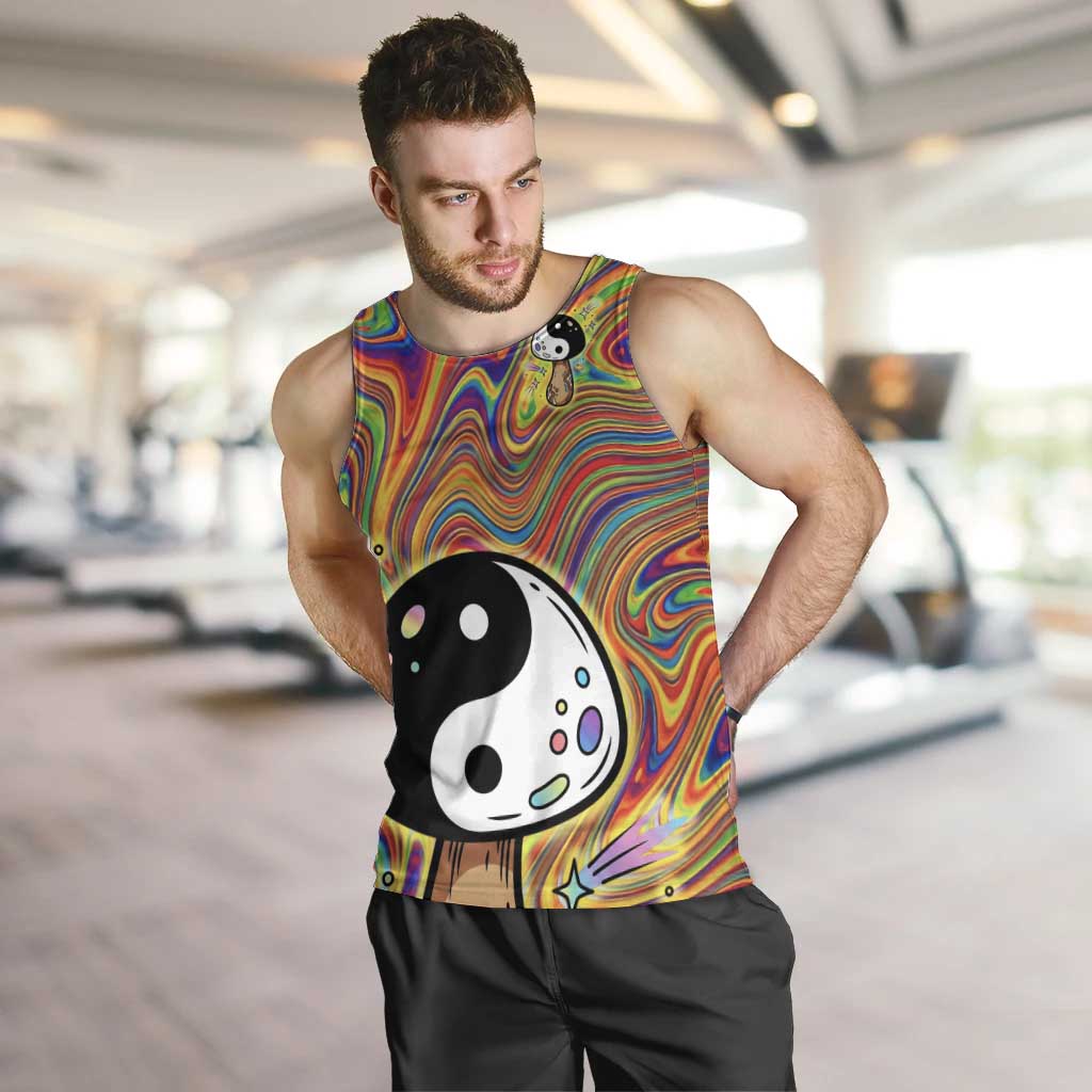 Free Your Mind Peace Love Collective Men Tank Top Psychedelic Hippie Vibes
