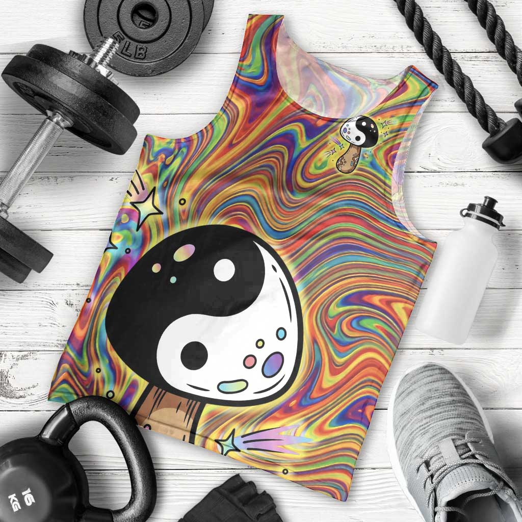 Free Your Mind Peace Love Collective Men Tank Top Psychedelic Hippie Vibes