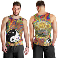 Free Your Mind Peace Love Collective Men Tank Top Psychedelic Hippie Vibes
